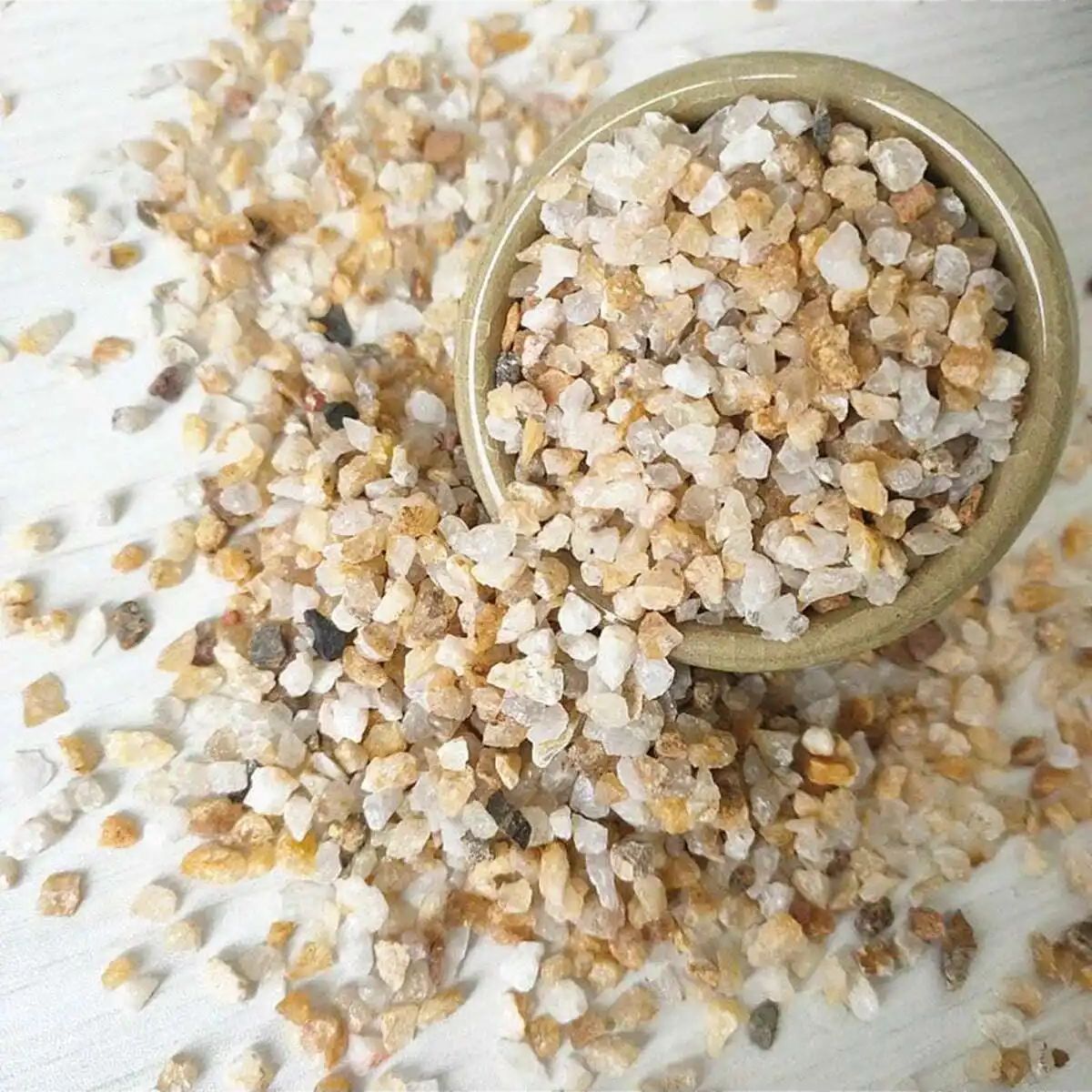 Aquarium Plant Gravel - 1 unidad-250g de cristales naturales, piedra