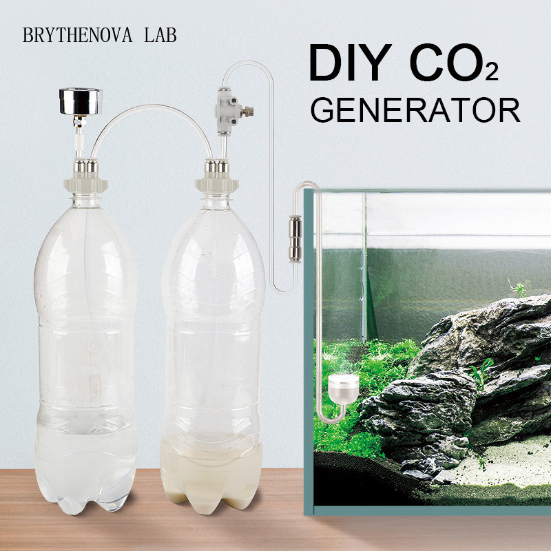 Planted Aquarium Co2 Kit - Generador de CO2 para Acuarios Plantados,