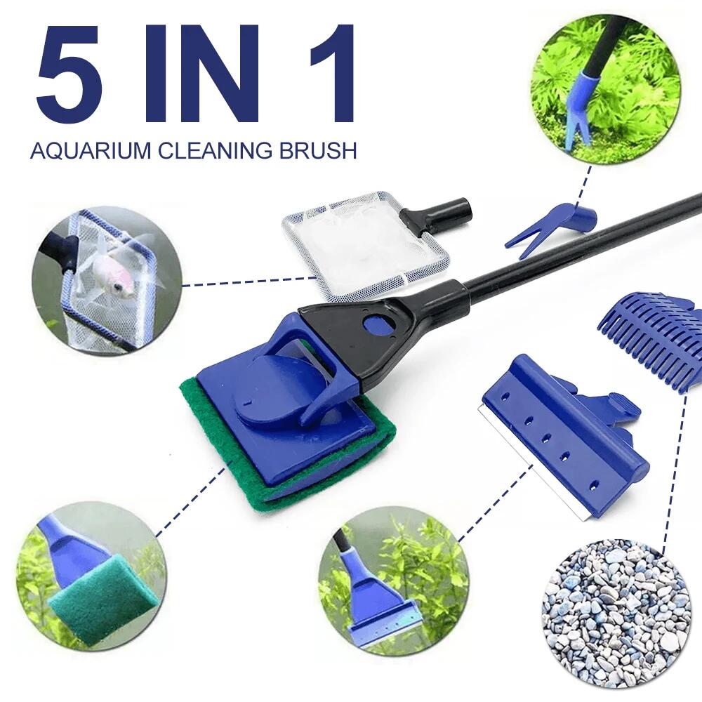 Aquarium Plant Gravel - Herramienta de limpieza de acuario 5