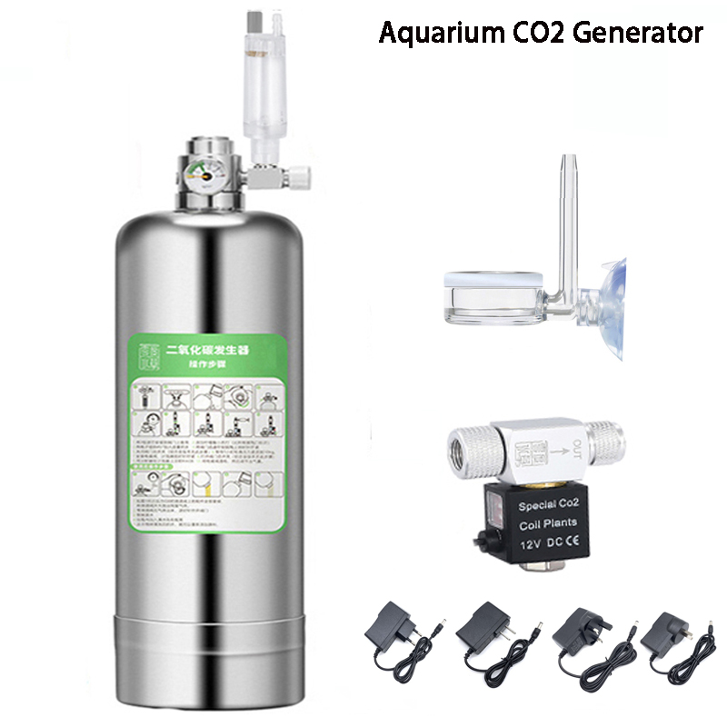 Planted Aquarium Co2 Kit - Kit de sistema generador de CO2