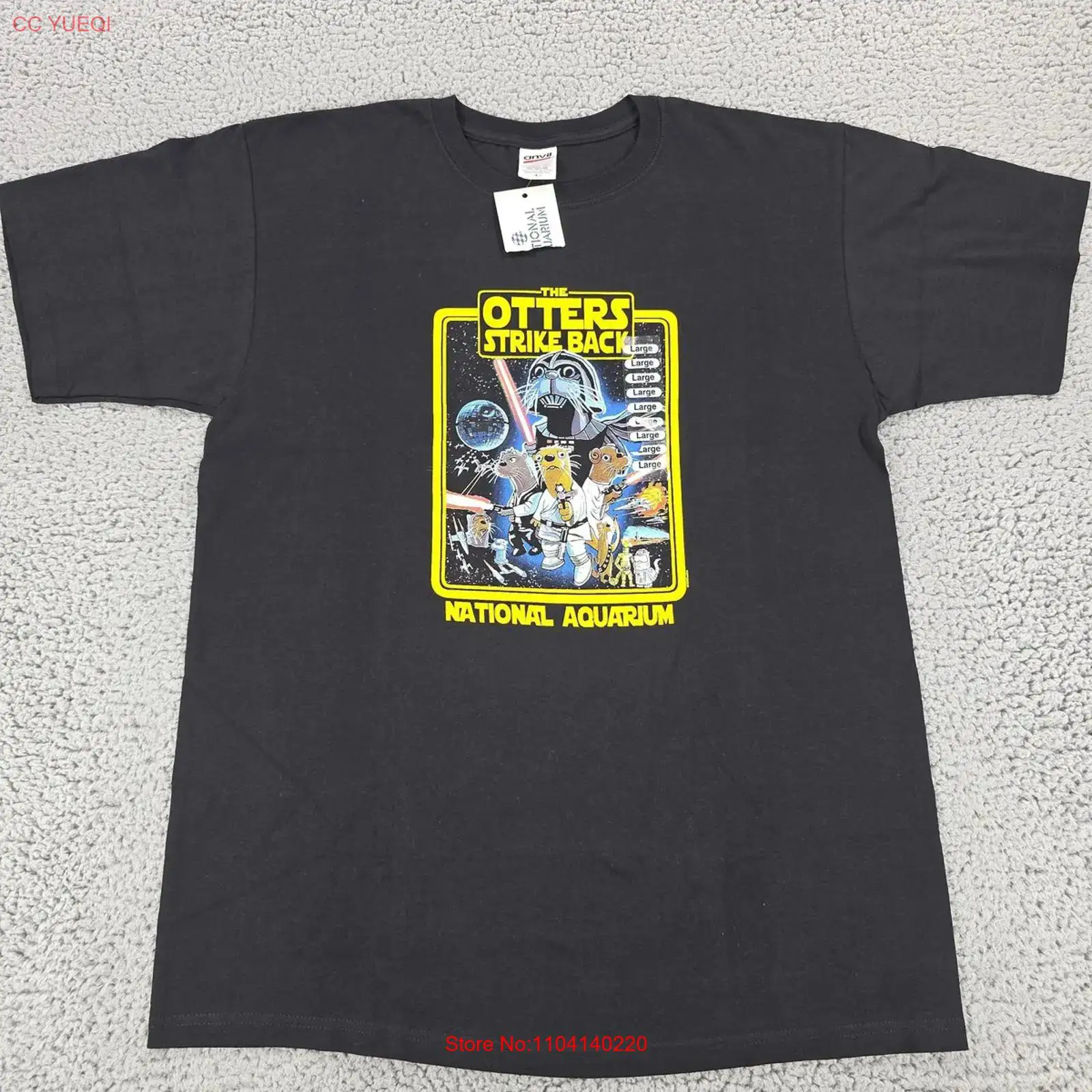 Aquarium Plant - Camiseta National Aquarium Otters Strike Back