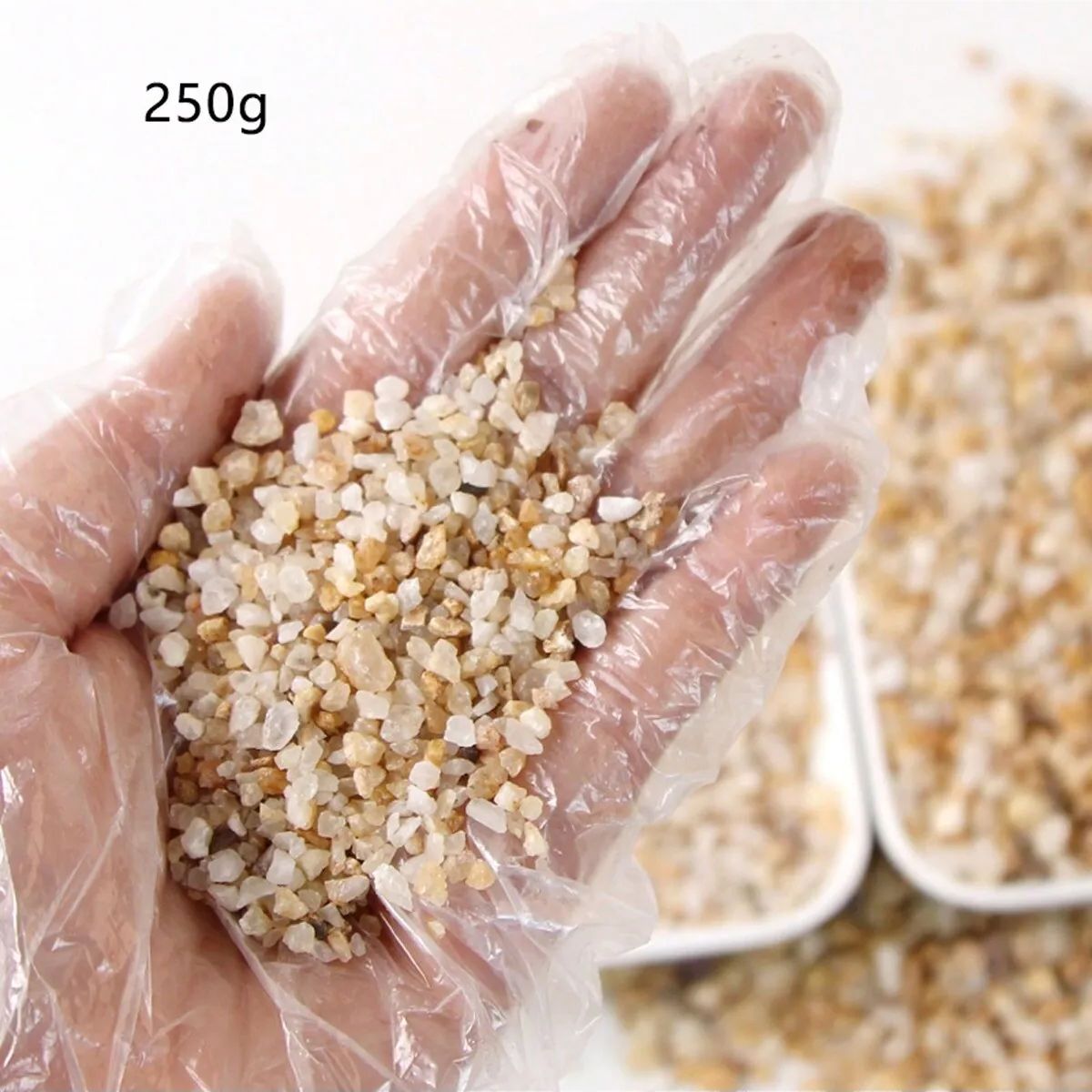 1 unidad-250g de cristales nat - Aquarium Plant Gravel reseña y precio
