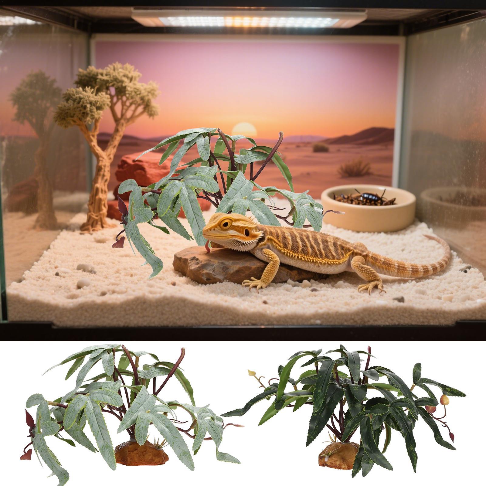 Plantas Artificiales para Rept - Aquarium Planted Tank reseña y precio