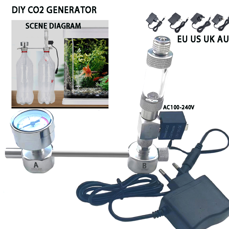 Kit de Sistema Generador de CO - Planted Aquarium Co2 Kit reseña y precio