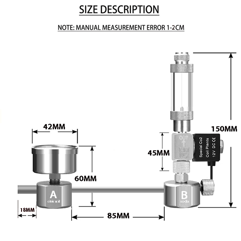 Kit de Sistema Generador de CO - Planted Aquarium Co2 Kit reseña y precio