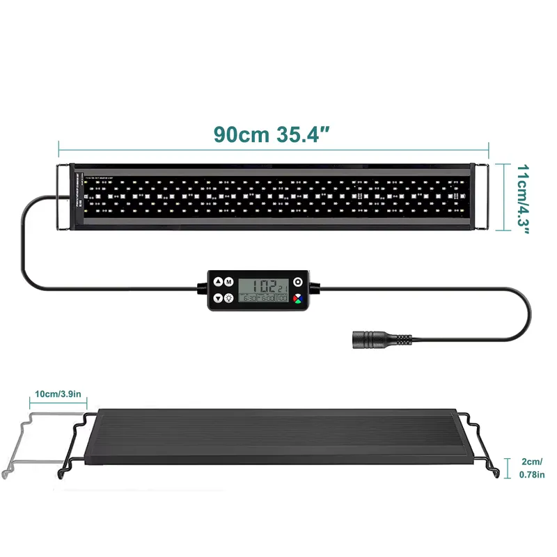 Lámpara LED para Acuario SIROK - Aquarium Planted Tank reseña y precio