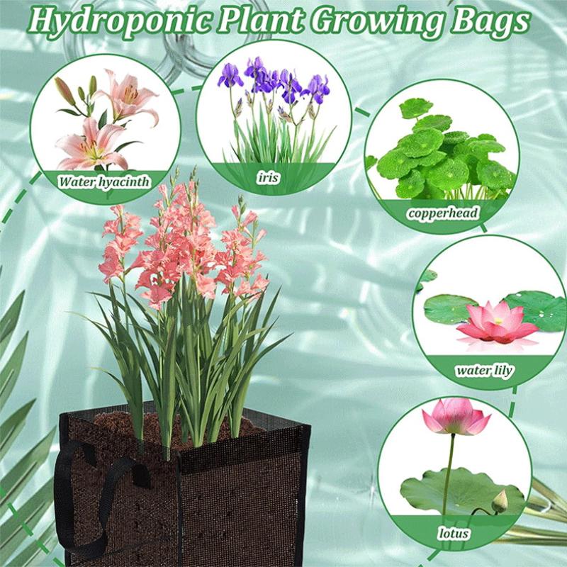 4 Cestas de malla negras para  - Aquarium Plant reseña y precio