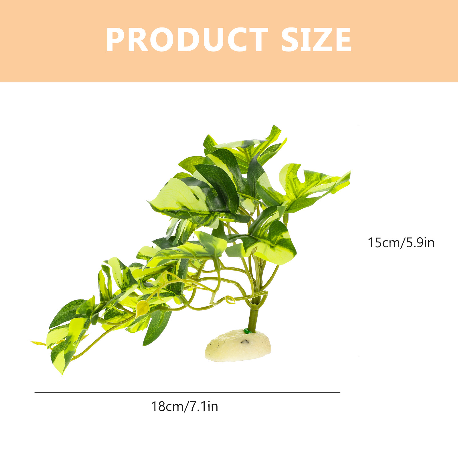 Planta Artificial Realista de  - Aquarium Planted Tank reseña y precio