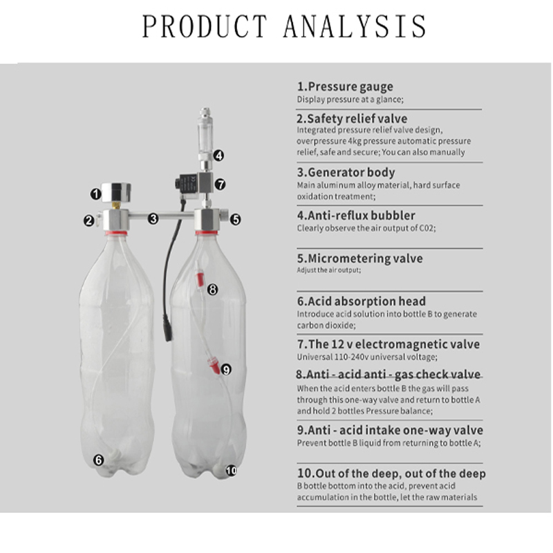 Kit de sistema regulador de CO - Planted Aquarium Co2 Kit reseña y precio