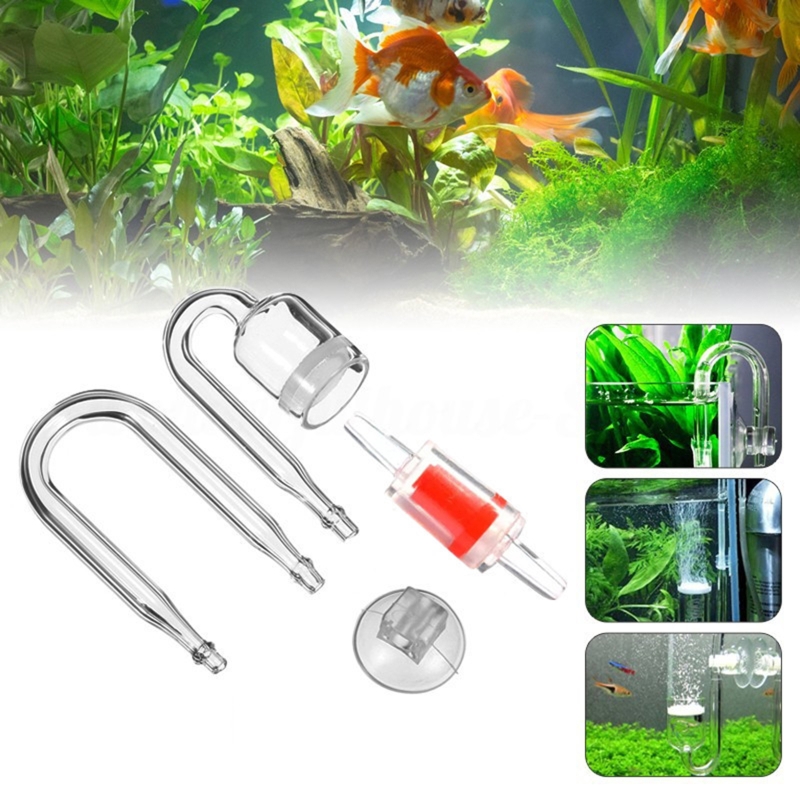 Juego de 4 piezas de difusor d - Planted Aquarium Co2 Kit reseña y precio