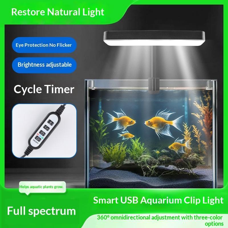 Luz LED de espectro completo p - Aquarium Plant reseña y precio
